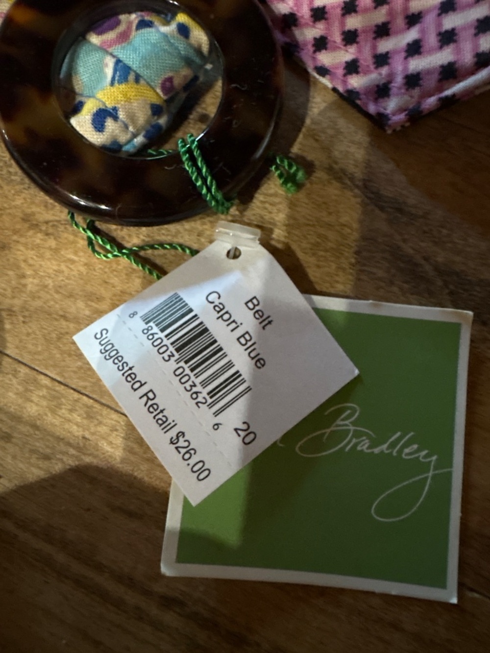 Vera Bradley Belts NWT, one size - Picture 2 of 4